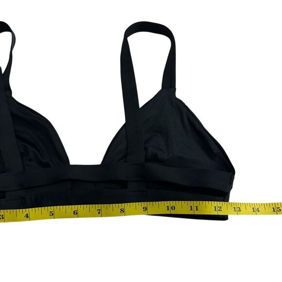 Vitamin A Black Neutra Bralette Bikini Top, - Picture 8 of 9